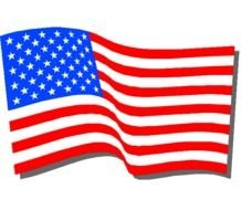 American Flag Clip Art N136