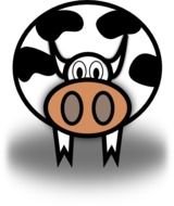 Cartoon Dairy Cow N2