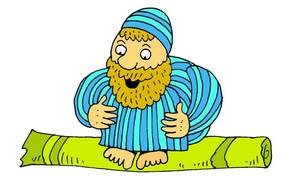 Zacchaeus Bible Song drawing