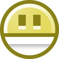Big Grin Smiley Face drawing