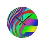 Rainbow Zebra Print