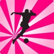 Soccer Player Clip Art N23