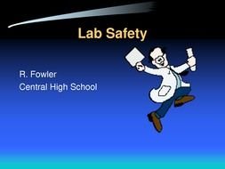 Clip art of Lab Safety