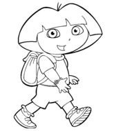 Dora Coloring Pages N2