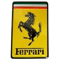 Black And Yellow Shield Logo With Horse