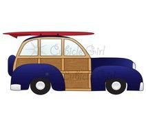 Woody Car Clip Art N6