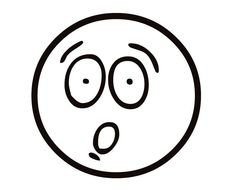 Funny Faces Coloring Pages drawing