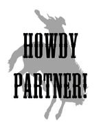 Howdy Partner! as a picture for clipart