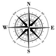 Compass Rose Clip Art N28