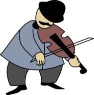 Fiddle Clip Art N2