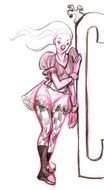 Clown Girl Cartoon drawing