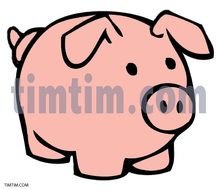 Piggy Bank Drawing N2