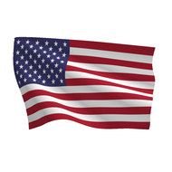 waving Flag of United States
