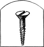 Screw as a illustration
