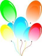 Free Vector Balloons N3
