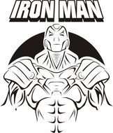 Iron Man Coloring Pages drawing