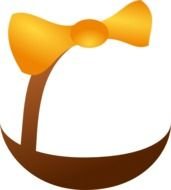 Empty Easter Basket Clip Art N4