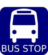 Bus Stop Sign N9