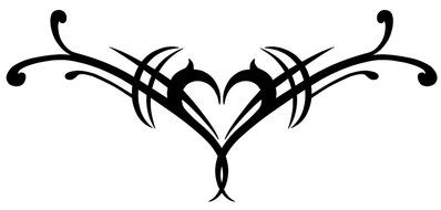 Tribal Heart as a Drawing