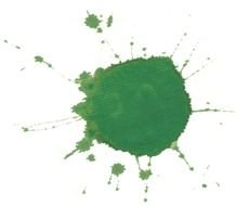 green Splash drawing