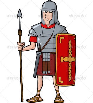 Ancient Roman Soldiers Armor