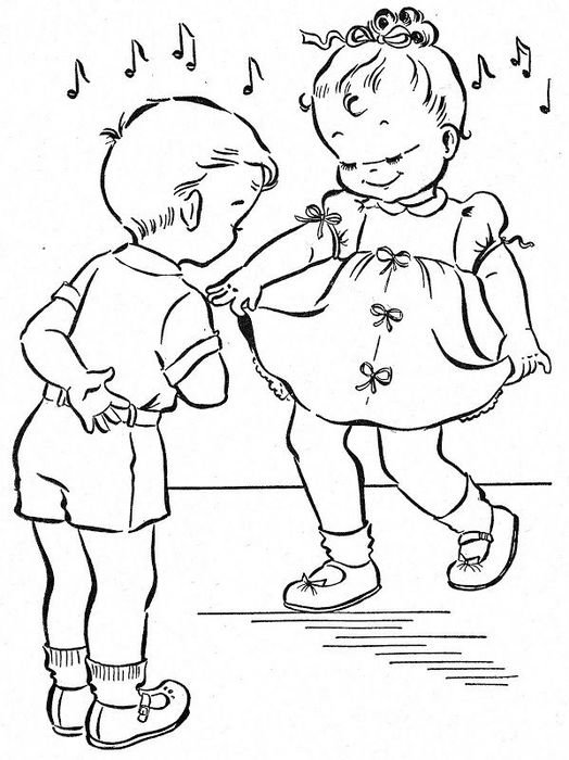 curtsy as a graphic illustration