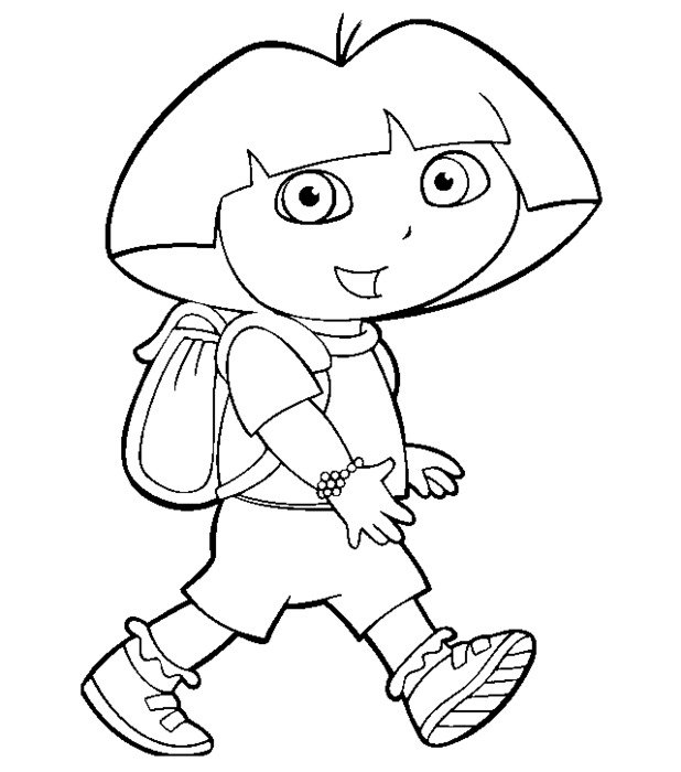 Dora Coloring Pages N2