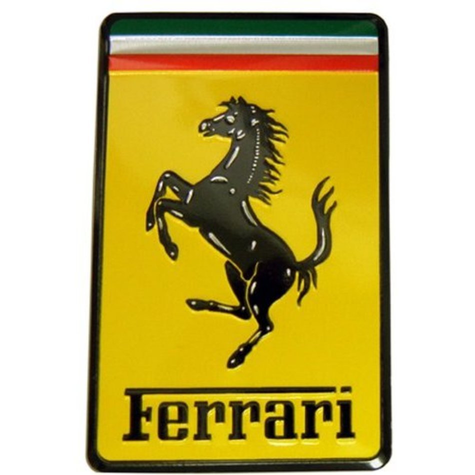 Black And Yellow Shield Logo With Horse