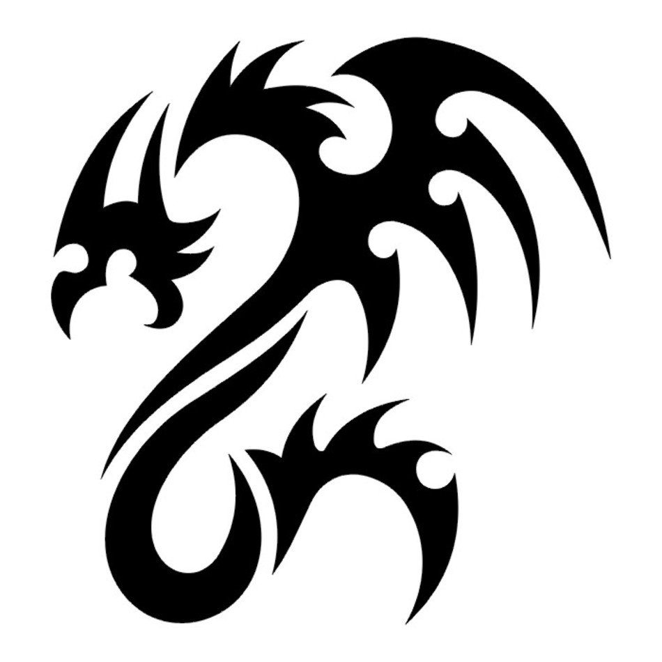 Black And White Tattoo Designs Stencils