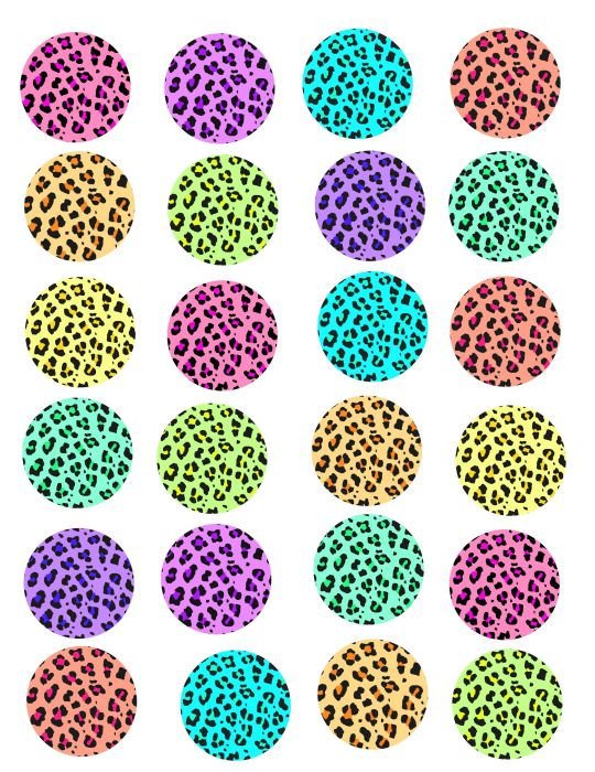 Cheetah Print Clip Art N3