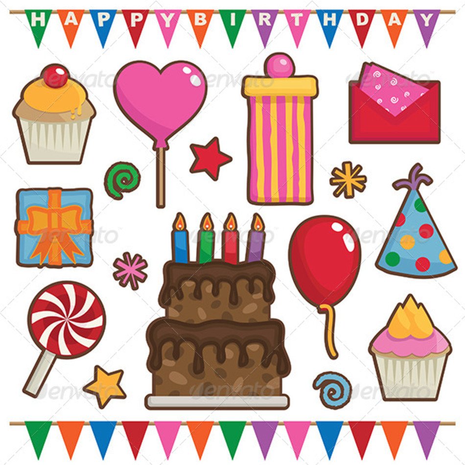 Birthday Party Objects Pictures