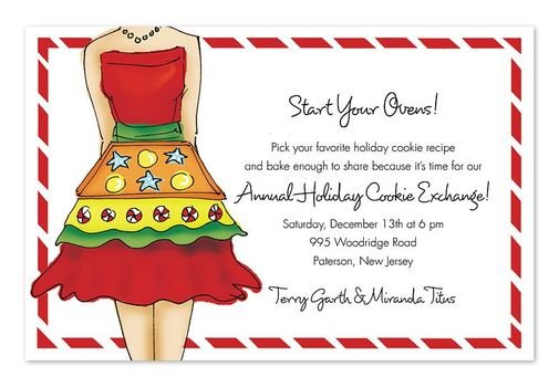 Cookie Exchange Invitations Template