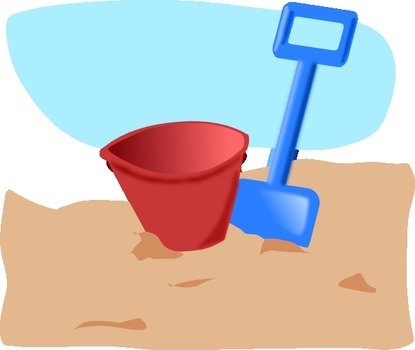 Sand Bucket Clip Art N12