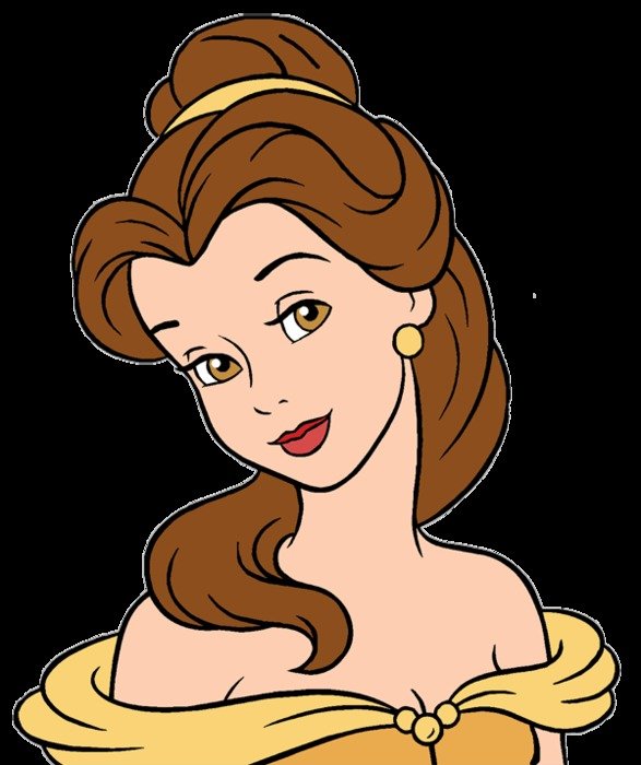 Belle Beauty And The Beast Clip Art N5