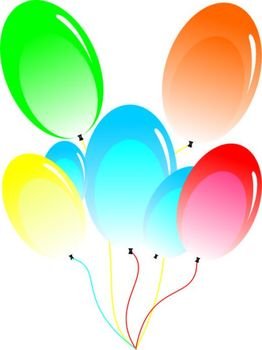 Free Vector Balloons N3