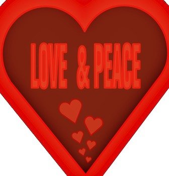 Peace And Love Clip Art N6
