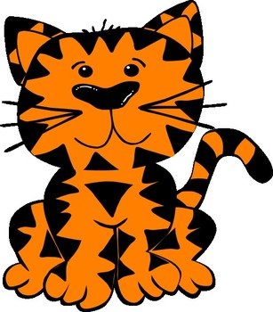 Tiger Clip Art N73 free image download