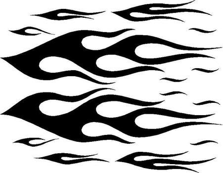 Printable Flame Patterns Stencil free image download