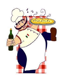 Italian Chef Clip Art N40