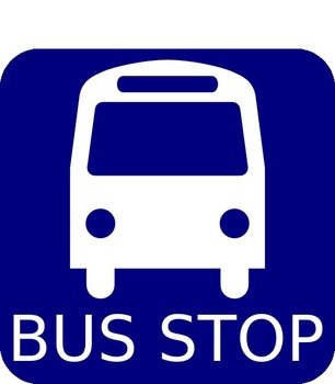 Bus Stop Sign N9