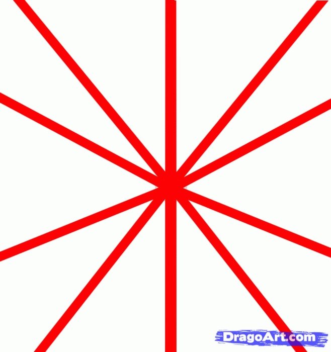 Draw Spider Web