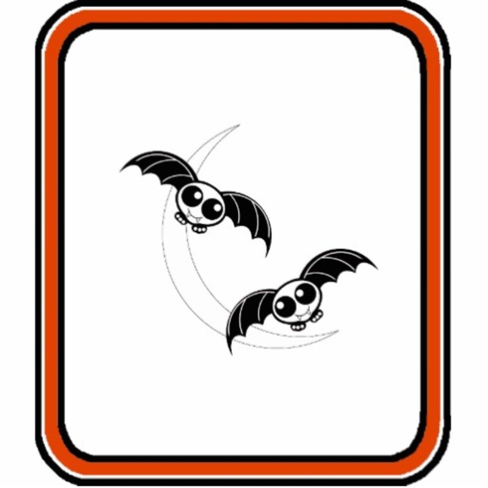 Cute Halloween Cartoon Bat