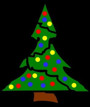 Christmas Tree Clip Art N235