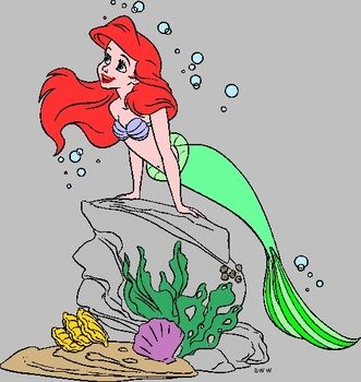 Little Mermaid Clip Art N29