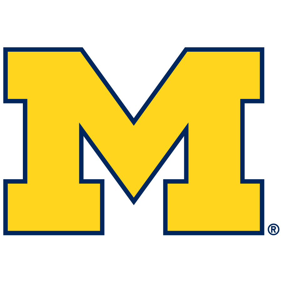 Block M, Michigan Football Logo Free Image Download