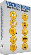 Emoji Gold Coin as a picture for clipart