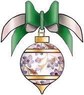 Christmas Bauble Clip Art Free
