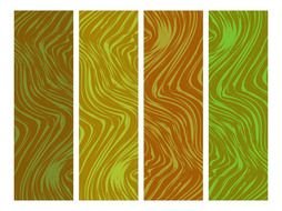 Graphic Wood Pattern drawing