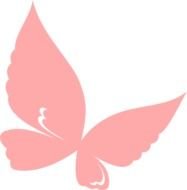 Pink Butterflies Clip Art N6