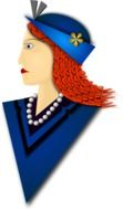 woman nice drawing
